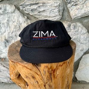 Vintage ZIMA Clearmalt Rope Hat